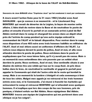 31 Mars 1962
Attaque de la base de l'ALAT